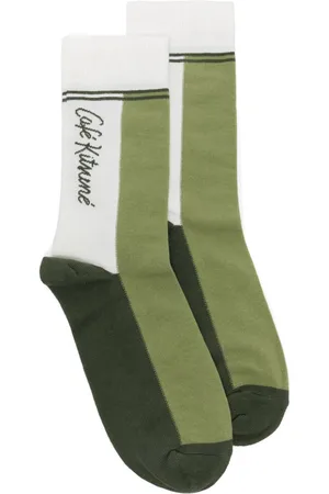 Café Kitsuné Socken in Colour-Block-Optik