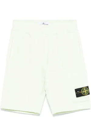 Stone Island Shorts mit Kompass-Patch