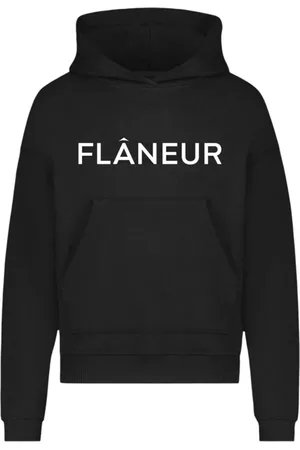 FLÂNEUR Hoodie mit Logo-Print