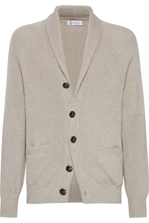 Brunello Cucinelli Gerippter Cardigan