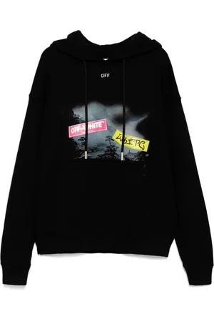 OFF-WHITE Hoodie mit grafischem Print