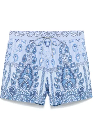 Etro Badeshorts mit Medaillon-Print