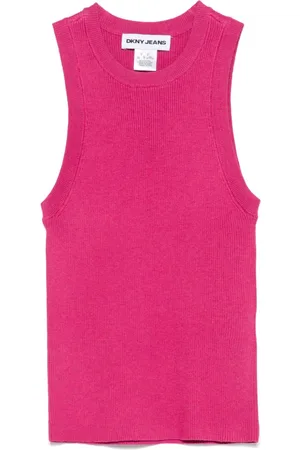 DKNY Geripptes Tanktop