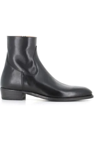 ALBERTO FASCIANI Knöchelhohe Lederstiefel