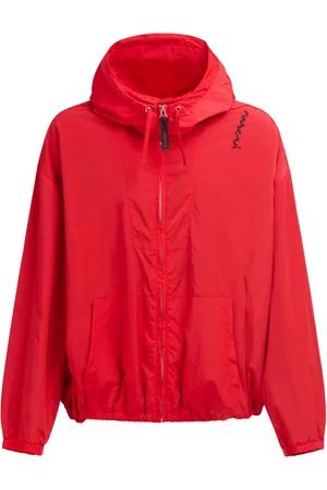 Marni Kapuzenjacke mit Logo-Stickerei