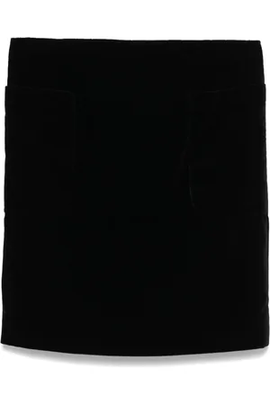 CHANEL 1980s Minirock aus Samt