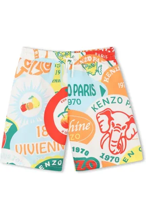 Kenzo Badeshorts mit grafischem Print