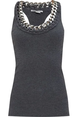 Stella McCartney Tanktop mit dicker Kette