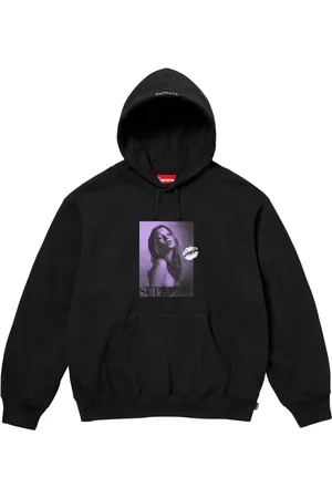 Black supreme sweatshirt online