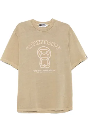 A Bathing Ape Stückgefärbtes Baby Milo T-Shirt