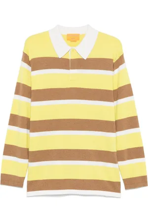 Guest In Residence Gestreiftes Rugby-Poloshirt