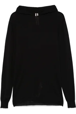 Rick Owens Fein gestrickter Hoodie