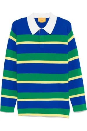 Guest In Residence Gestreiftes Rugby-Poloshirt