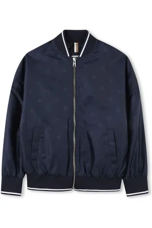 HUGO BOSS Bomberjacke mit Logo-Print