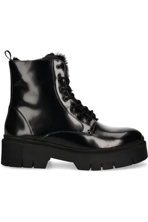 HUGO BOSS Stiefel aus Faux-Leder