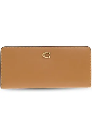 Coach Portemonnaie mit Logo-Schild
