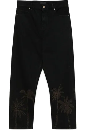Alanui Jungle Toile de Jouy Jeans