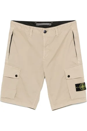 Stone Island Shorts mit Kompass-Patch