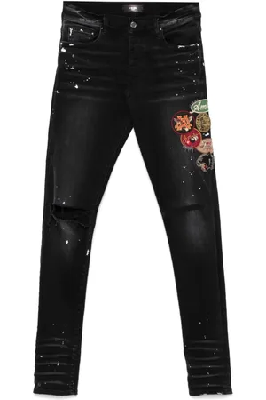 AMIRI Skinny-Jeans mit Patch-Detail