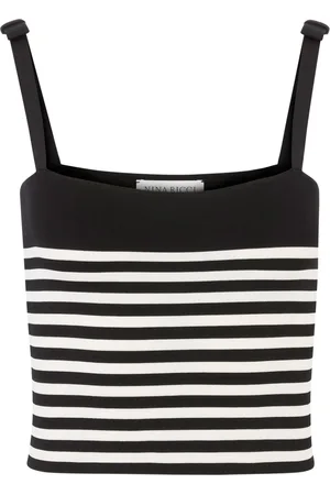 Nina Ricci Gestreiftes Stricktop
