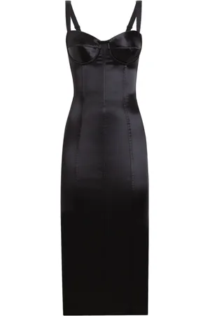 Dolce & Gabbana Midikleid mit Einsätzen