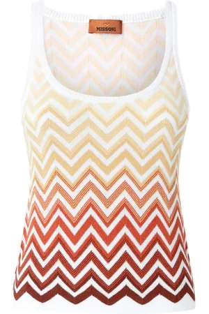 Missoni Trägershirt mit Zickzackmuster