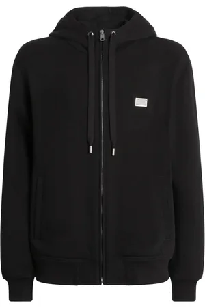 Dolce & Gabbana Hoodie mit Logo-Schild