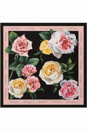 Dolce & Gabbana Schal mit Blumen-Print