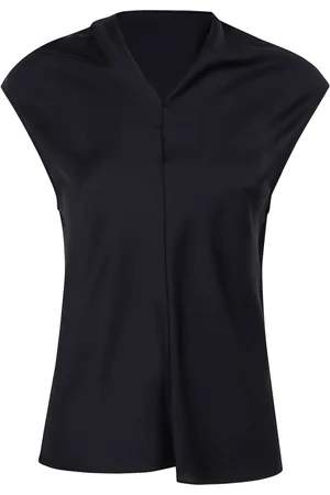 Serafini Bluse mit Reißverschlusskragen
