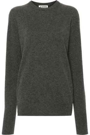 Jil Sander Melierter Pullover aus Kaschmir