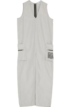 Uma Raquel Davidowicz Jumpsuit mit Slogan-Detail