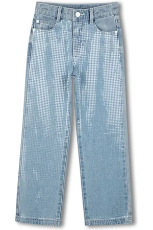 DKNY Jeans mit Paillettenverzierung