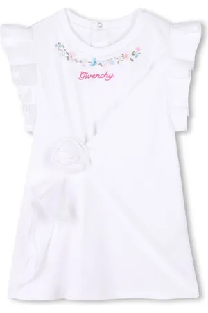 Givenchy Kleid mit Logo-Stickerei