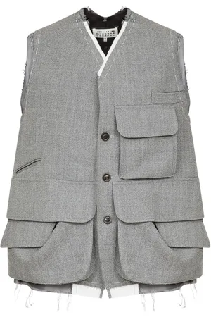 Maison Margiela Cargoweste aus Wolle
