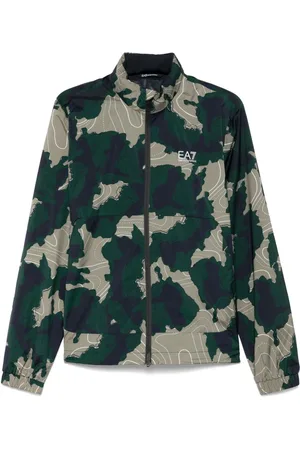 EA7 Jacke mit Camouflagemuster