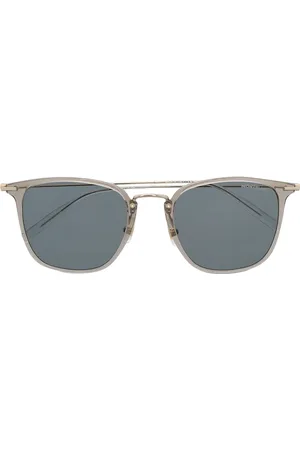 Montblanc Sonnenbrille mit eckigem Gestell