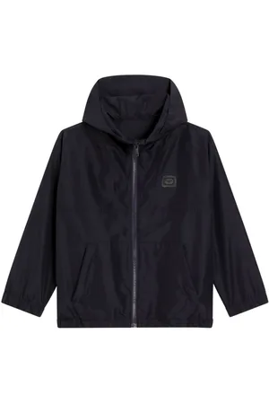 Dolce & Gabbana Kapuzenjacke mit Logo-Patch