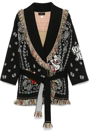 Alanui Tom & Jerry Bandana Cardigan