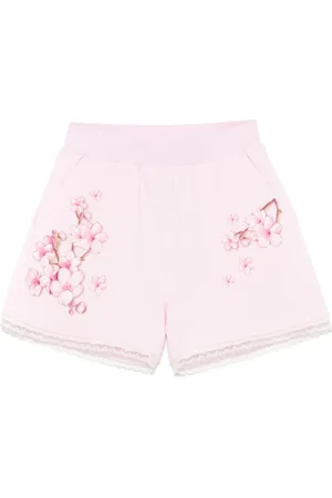 MONNALISA Shorts mit Blumen-Print