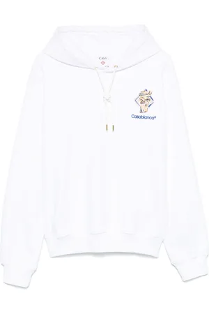 Casablanca Hoodie mit Logo-Stickerei