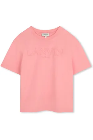 Lanvin T-Shirt mit Logo-Stickerei