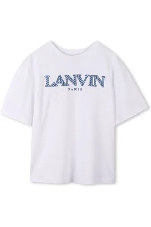 Lanvin T-Shirt mit Logo-Patch