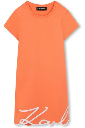 Karl Lagerfeld Kleid mit Logo-Stickerei