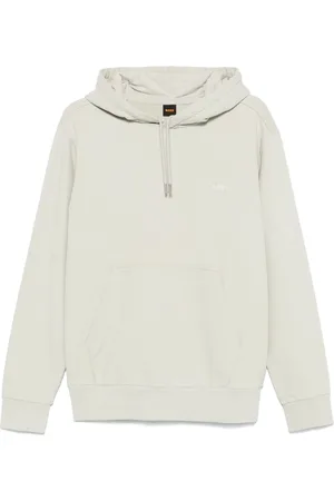HUGO BOSS Hoodie mit Logo-Stickerei