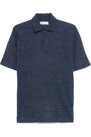 Brunello Cucinelli Poloshirt mit kurzen Ärmeln