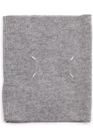 Maison Margiela Schal mit Ziernähten