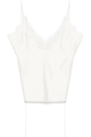 Rohe Camisole-Top aus Seide