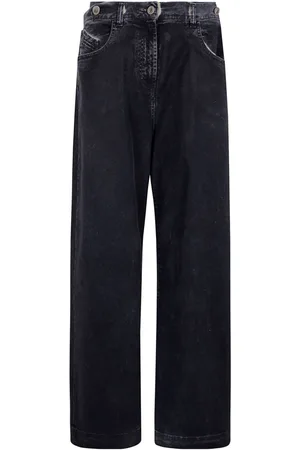 The Attico Baggy-Jeans mit doppeltem Bund