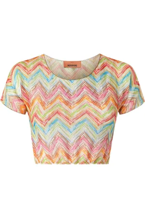 Missoni Top mit Zickzack-Strickmuster
