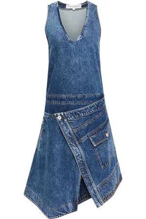 J.W.Anderson Ärmelloses Wickelkleid